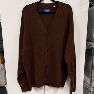 Jack & Jones Rich Brown Men's Cardigan